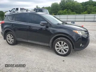 2013 Toyota RAV4 Limited with VIN 2T3DFREVXDW122956, listed as a Copart auction lot 61355155 with 152,280 mi miles and Salvage title. Bid and sale history available at DreamBid. Image 4.