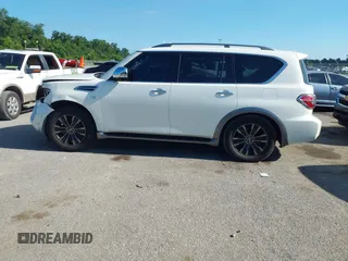 2017 Nissan Armada SV with VIN JN8AY2ND6H9005462, listed as a IAAI auction lot 42412817 with 131,513 mi miles and . Bid and sale history available at DreamBid. Image 14.