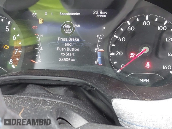 2022 Jeep Compass Latitude with VIN 3C4NJDBB9NT216660, listed as a IAAI auction lot 41505717 with 23,605 mi miles and . Bid and sale history available at DreamBid. Image 7.