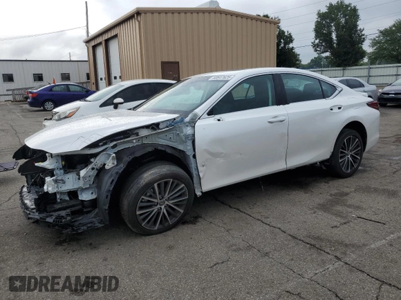 2022 Lexus ES 250 with VIN 58AD11D19NU008822, listed as a Copart auction lot 60647625 with 38,876 mi miles and Salvage title. Bid and sale history available at DreamBid. Image 1.