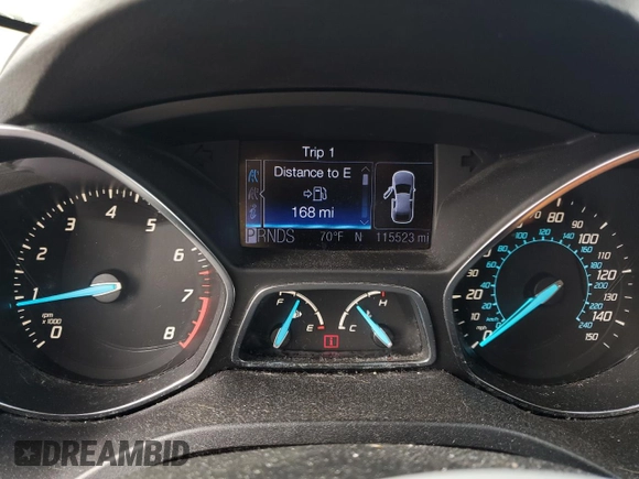 2013 Ford Escape SEL with VIN 1FMCU9H91DUA03735, listed as a Copart auction lot 48357294 with 115,523 mi miles and Salvage Title. Bid and sale history available at carsss.com. Image 9.
