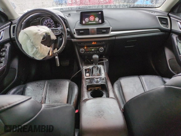 2018 Mazda 3 Touring with VIN 3MZBN1V3XJM228666, listed as a Copart auction lot 53394975 with 67,322 mi miles and Salvage Title. Bid and sale history available at DreamBid. Image 8.