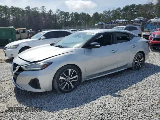 2021 Nissan Maxima SV z VIN 1N4AA6CV1MC513232, wystawiony jako Copart lot #48413375 z przebiegiem 54 685 mil mil oraz Szkoda całkowita • Salvage title. Historia ofert i sprzedaży dostępna na DreamBid. Obrazek 1.