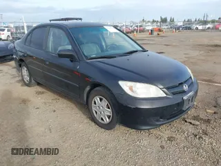 2005 Honda Civic VP with VIN 2HGES16385H578049, listed as a IAAI auction lot 41913969 with 178,984 mi miles and . Bid and sale history available at carsss.com. Image 1.