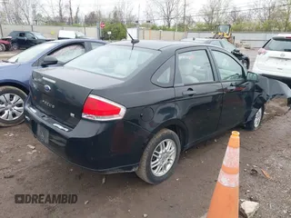 2010 Ford Focus SE with VIN 1FAHP3FN3AW139336, listed as a IAAI auction lot 42009555 with 108,814 mi miles. Bid and sale history available at carsss.com. Image 4.