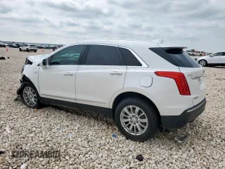 2018 Cadillac XT5 FWD with VIN 1GYKNARS8JZ161546, listed as a Copart auction lot 59213935 with 164,733 mi miles and Salvage title. Bid and sale history available at DreamBid. Image 2.