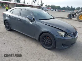 2007 Lexus IS 250 with VIN JTHBK262372058530, listed as a IAAI auction lot 42826880 with Not provided miles and . Bid and sale history available at DreamBid. Image 1.