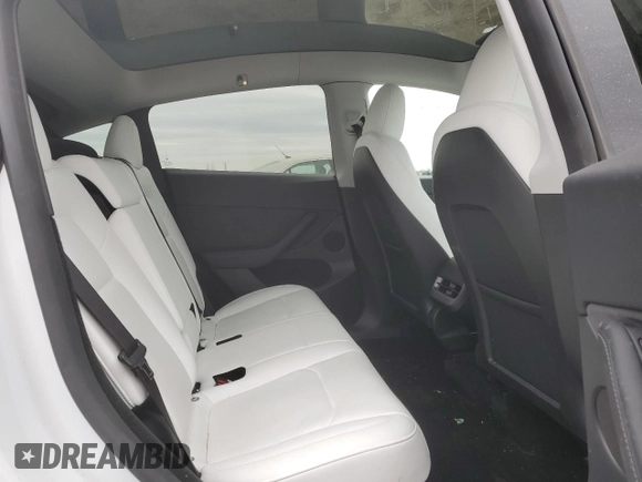 2023 Tesla Model Y Long Range with VIN 7SAYGDEEXPF839677, listed as a Copart auction lot 50845175 with 36,661 mi miles and Salvage Title. Bid and sale history available at DreamBid. Image 11.