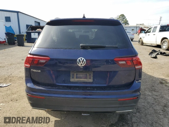 2021 Volkswagen Tiguan S with VIN 3VV1B7AX1MM155518, listed as a Copart auction lot 88461765 with 65,248 mi miles and Salvage Title. Bid and sale history available at DreamBid. Image 6.