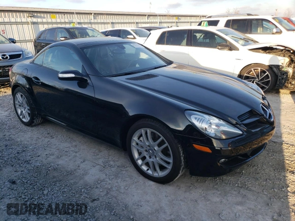 2007 Mercedes-Benz SLK 350 z VIN WDBWK56F87F158377, wystawiony jako Copart lot #83232084 z przebiegiem 44 762 mil mil oraz Szkoda całkowita • Salvage title. Historia ofert i sprzedaży dostępna na DreamBid. Obrazek 4.