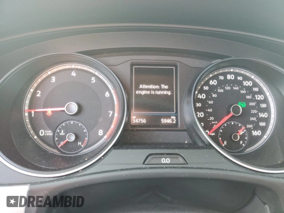 2021 Volkswagen Atlas SE z VIN 1V2DP2CA8MC562311, wystawiony jako Copart lot #76191734 z przebiegiem 34 756 mil mil oraz Szkoda całkowita • Salvage title. Historia ofert i sprzedaży dostępna na DreamBid. Obrazek 9.