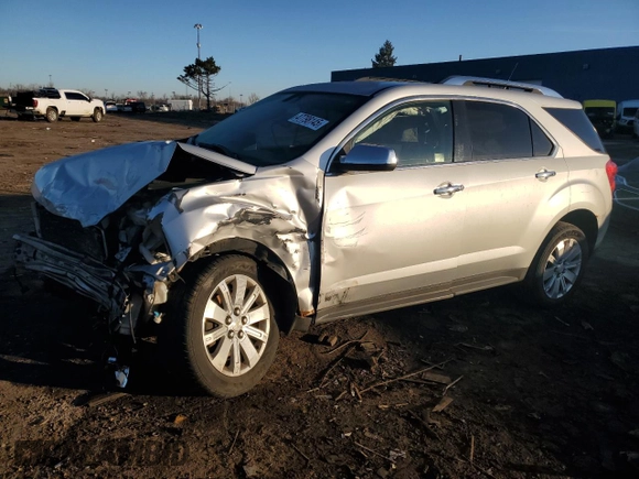 2010 Chevrolet Equinox LT w/2LT with VIN 2CNFLPEY6A6207537, listed as a Copart auction lot 47798145 with 161,622 mi miles and Clean Title. Bid and sale history available at carsss.com. Image 1.