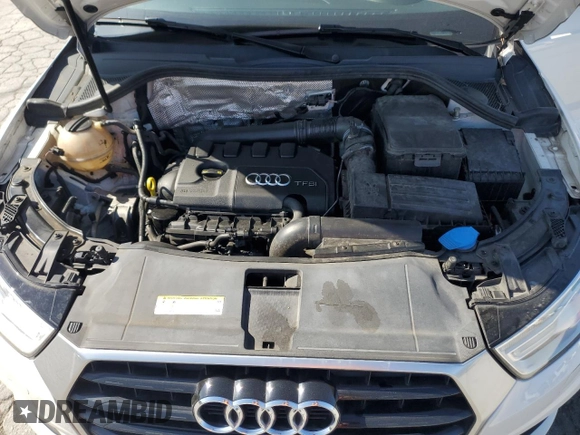 2017 Audi Q3 Premium with VIN WA1BCCFS0HR010488, listed as a Copart auction lot 54062635 with 138,527 mi miles and Clean Title. Bid and sale history available at carsss.com. Image 12.