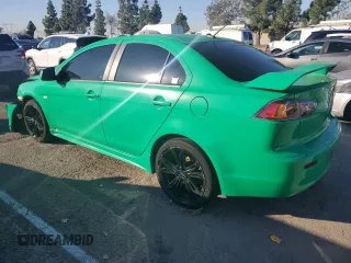 2010 Mitsubishi Lancer GTS with VIN JA32U8FW2AU010576, listed as a Copart auction lot 81157694 with 192,817 mi miles and Salvage Title. Bid and sale history available at DreamBid. Image 2.