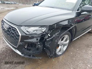 2022 Audi Q5 S line Premium Plus with VIN WA1EAAFY6N2034701, listed as a IAAI auction lot 41952830 with 26,077 mi miles and . Bid and sale history available at DreamBid. Image 6.