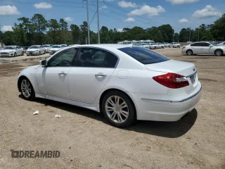 2014 Hyundai Genesis 3.8L z VIN KMHGC4DD7EU262510, wystawiony jako Copart lot #58866875 z przebiegiem Nie podano mil oraz Szkoda całkowita • Salvage title. Historia ofert i sprzedaży dostępna na DreamBid. Obrazek 2.