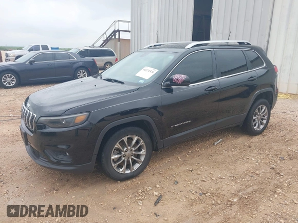 2019 Jeep Cherokee Altitude with VIN 1C4PJLLBXKD280354, listed as a IAAI auction lot 42124578 with 162,289 mi miles and . Bid and sale history available at DreamBid. Image 2.