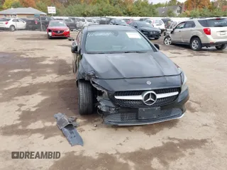 2018 Mercedes-Benz CLA 250 with VIN WDDSJ4GB7JN581172, listed as a IAAI auction lot 40640140 with 83,183 mi miles and . Bid and sale history available at DreamBid. Image 1.