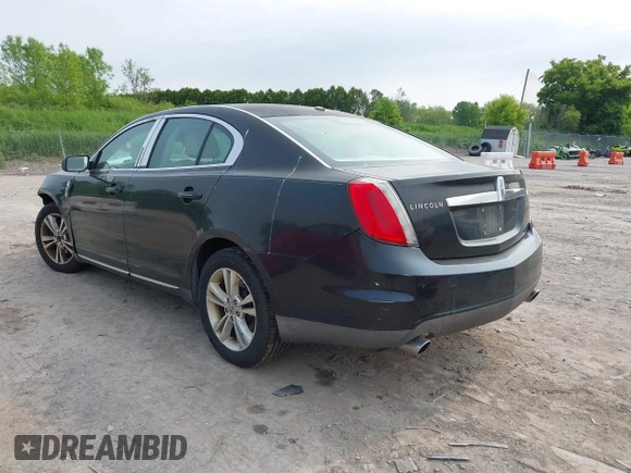 2009 Lincoln MKS with VIN 1LNHM93R19G611743, listed as a IAAI auction lot 42399120 with 210,384 mi miles and . Bid and sale history available at DreamBid. Image 3.