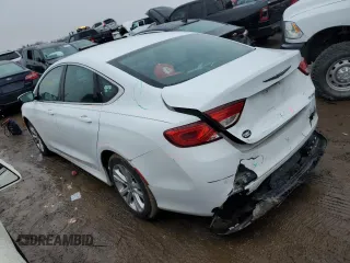 2015 Chrysler 200 Limited with VIN 1C3CCCAB0FN547730, listed as a Copart auction lot 48246985 with 107,458 mi miles and Salvage Title. Bid and sale history available at carsss.com. Image 2.