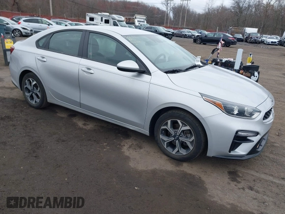 2019 Kia Forte LXS with VIN 3KPF24AD5KE125406, listed as a IAAI auction lot 41946484 with 43,391 mi miles and . Bid and sale history available at carsss.com. Image 1.