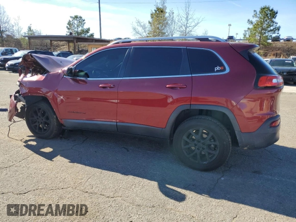 2015 Jeep Cherokee Latitude with VIN 1C4PJLCB5FW695592, listed as a Copart auction lot 50297695 with 108,091 mi miles and Salvage Title. Bid and sale history available at DreamBid. Image 2.