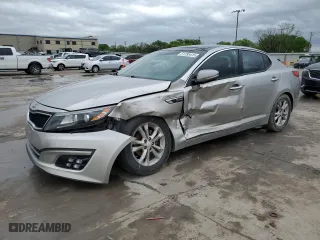 2013 Kia Optima EX with VIN 5XXGN4A7XDG220009, listed as a Copart auction lot 51785415 with 0 mi miles and Salvage Title. Bid and sale history available at carsss.com. Image 1.