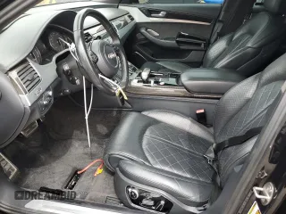 2015 Audi S8 with VIN WAUK2AFD6FN005005, listed as a Copart auction lot 72074884 with 74,335 mi miles and Salvage Title. Bid and sale history available at carsss.com. Image 7.