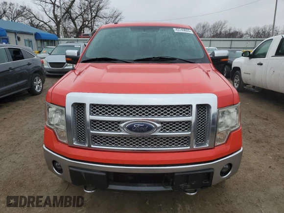 2012 Ford F-150 XL with VIN 1FTFW1ET0CFC35629, listed as a Copart auction lot 43749655 with 197,432 mi miles and Salvage Title. Bid and sale history available at DreamBid. Image 5.