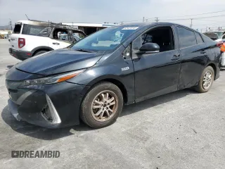 2020 Toyota Prius Prime LE with VIN JTDKARFP7L3144484, listed as a Copart auction lot 53127815 with 208,375 mi miles and Salvage Title. Bid and sale history available at carsss.com. Image 1.