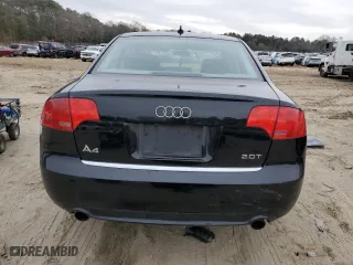 2008 Audi A4 2.0T with VIN WAUDF78E98A166786, listed as a Copart auction lot 84434984 with 182,093 mi miles and Salvage Title. Bid and sale history available at carsss.com. Image 6.