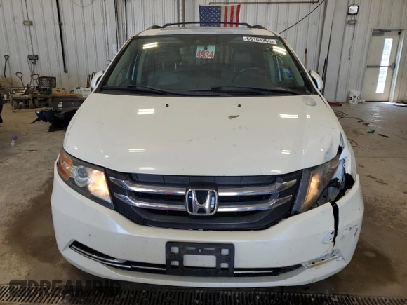 2014 Honda Odyssey EX-L with VIN 5FNRL5H60EB063614, listed as a Copart auction lot 59104265 with 212,665 mi miles and Non repairable. Bid and sale history available at DreamBid. Image 5.