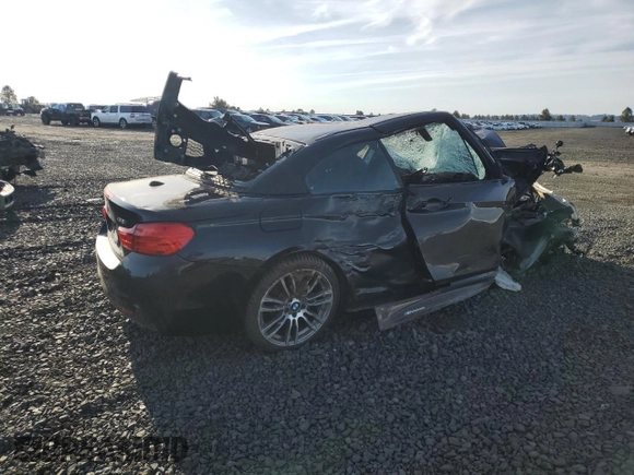 2015 BMW 4 Series 428i with VIN WBA3V7C59FP772153, listed as a Copart auction lot 49709215 with Not Provided miles and Salvage Title. Bid and sale history available at carsss.com. Image 3.