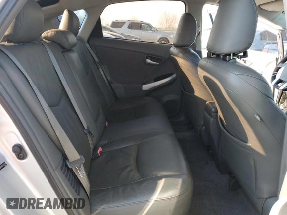 2011 Toyota Prius I with VIN JTDKN3DU9B5273579, listed as a Copart auction lot 47318515 with 121,317 mi miles and Salvage Title. Bid and sale history available at DreamBid. Image 10.