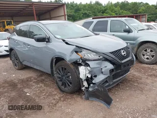 2023 Nissan Murano SV with VIN 5N1AZ2BJ5PC107884, listed as a IAAI auction lot 42432389 with 20,190 mi miles and . Bid and sale history available at DreamBid. Image 1.