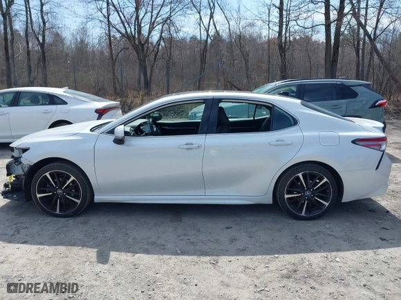 2019 Toyota Camry XSE with VIN 4T1B61HK3KU686948, listed as a IAAI auction lot 42065656 with 110,648 mi miles. Bid and sale history available at carsss.com. Image 14.