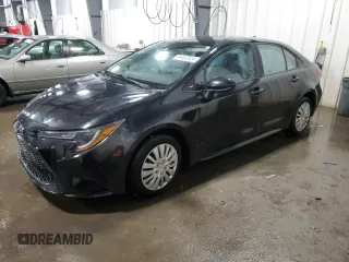 2021 Toyota Corolla LE with VIN 5YFEPMAE3MP179942, listed as a Copart auction lot 84452524 with 75,854 mi miles and Salvage Title. Bid and sale history available at carsss.com. Image 1.