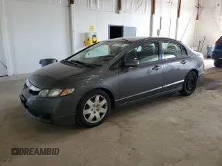 2010 Honda Civic LX with VIN 2HGFA1F53AH326745, listed as a Copart auction lot 54731085 with 196,697 mi miles and Clean Title. Bid and sale history available at DreamBid. Image 1.