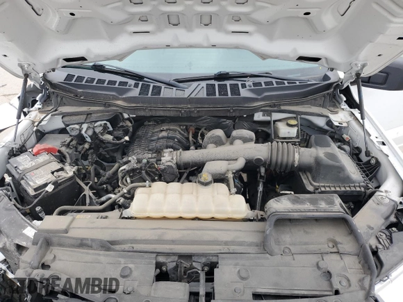 2021 Ford F-150 XL with VIN 1FTEX1CB5MKE66151, listed as a Copart auction lot 50883995 with 55,607 mi miles and Salvage title. Bid and sale history available at DreamBid. Image 11.