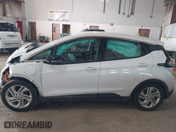 2023 Chevrolet Bolt EV 1LT with VIN 1G1FW6S01P4132303, listed as a IAAI auction lot 41585342 with 43,955 mi miles and . Bid and sale history available at DreamBid. Image 14.