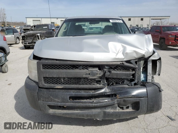 2011 Chevrolet Silverado 1500 Work Truck with VIN 1GCRCPEA0BZ298475, listed as a Copart auction lot 48867515 with 132,119 mi miles and Salvage Title. Bid and sale history available at DreamBid. Image 5.
