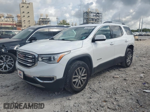 2017 GMC Acadia SLE with VIN 1GKKNLLA5HZ214333, listed as a Copart auction lot 57974905 with 112,092 mi miles and Salvage title. Bid and sale history available at DreamBid. Image 1.