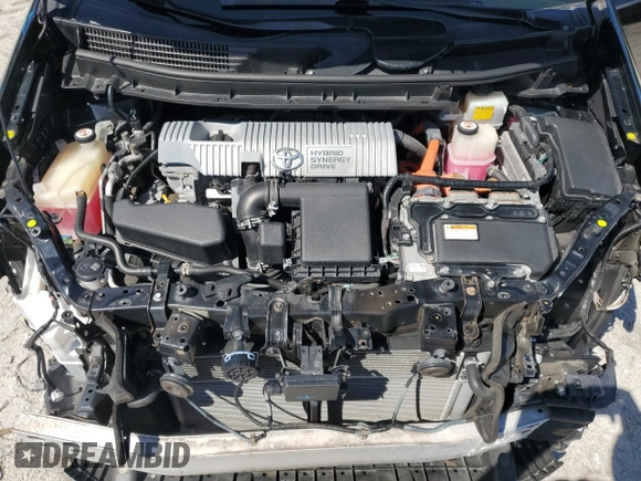 2017 Toyota Prius v Two with VIN JTDZN3EU2HJ067274, listed as a Copart auction lot 50703205 with 59,522 mi miles and Salvage Title. Bid and sale history available at carsss.com. Image 11.