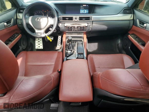 2015 Lexus GS 350 with VIN JTHBE1BL3FA012443, listed as a Copart auction lot 52904125 with 111,832 mi miles and Salvage Title. Bid and sale history available at carsss.com. Image 8.