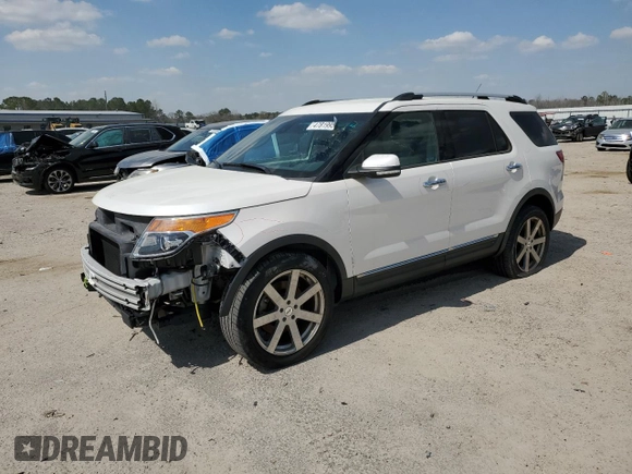 2015 Ford Explorer Limited with VIN 1FM5K7F83FGA61070, listed as a Copart auction lot 47819955 with 51,259 mi miles and Clean Title. Bid and sale history available at carsss.com. Image 1.