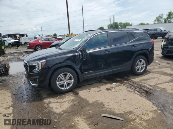 2022 GMC Terrain SLE with VIN 3GKALMEV2NL284382, listed as a Copart auction lot 61344475 with 30,790 mi miles and Clean title. Bid and sale history available at DreamBid. Image 1.