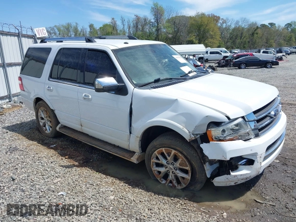 2017 Ford Expedition Limited z VIN 1FMJU1KT6HEA26389, wystawiony jako IAAI lot #41878538 z przebiegiem 122 489 mil mil oraz . Historia ofert i sprzedaży dostępna na DreamBid. Obrazek 1.