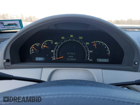2001 Mercedes-Benz CL 500/600 z VIN WDBPJ75J91A018531, wystawiony jako Copart lot #83303954 z przebiegiem 23 660 mil mil oraz Szkoda całkowita • Salvage title. Historia ofert i sprzedaży dostępna na DreamBid. Obrazek 9.