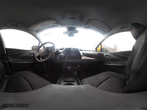 2019 Toyota Prius L Eco with VIN JTDKARFU3K3099256, listed as a IAAI auction lot 41813619 with 169,900 mi miles. Bid and sale history available at carsss.com. Image 18.