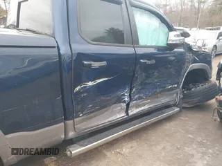 2019 Ram 1500 Laramie with VIN 1C6SRFDT9KN588340, listed as a IAAI auction lot 41717183 with 56,623 mi miles. Bid and sale history available at carsss.com. Image 6.